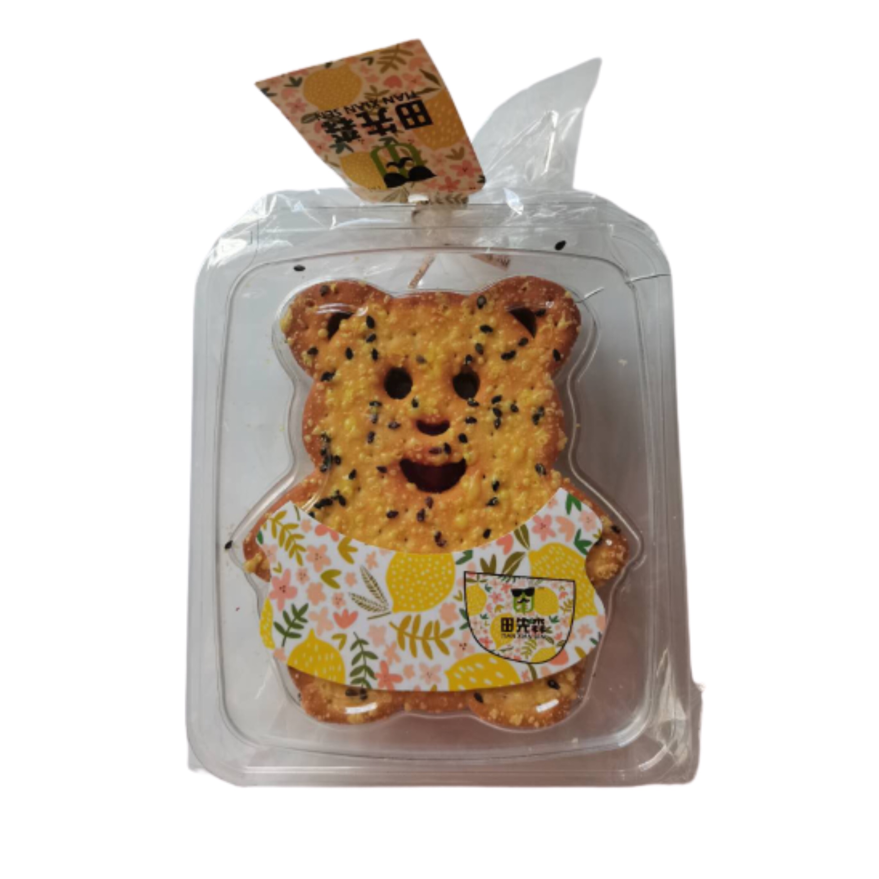 田先森136g雪花笨笨熊饼干