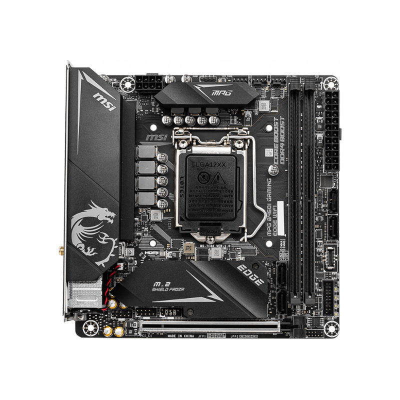 微星mpg b460i gaming edge wifi